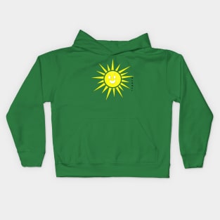 Angry Sun Hot Summer Kids Hoodie